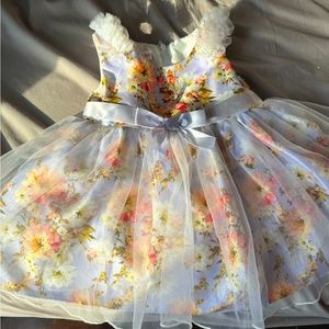 Bonnie Baby Easter floral dress